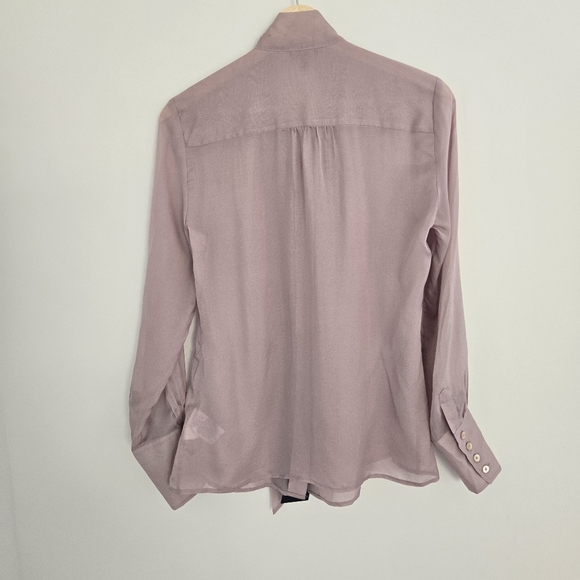 Brooks Brother Pink Silk Button Down Shirt with Neck Tie - Picture 8 of 11